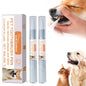 2 PCS 2025 New Pet Toothbrush Pen Pet Tooth Whitening, Dental Care Gel, Ergonomic Brightening Pens for Dog Cats Dental Care Fresh Breath