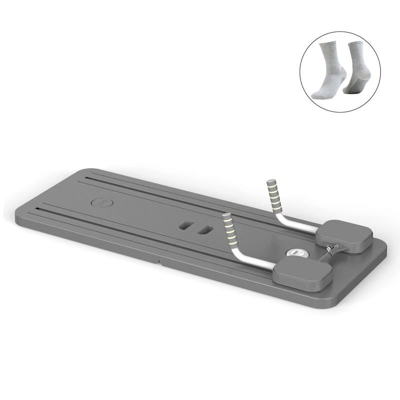 UMAY Multi-Functional Ab Exercise Board, Home Pilates Reformer, Abs Workout Equipment for Abdominal & Core Strength Training, Exercise Board for Home Gym Fitness，Foldable, Lightweight and Efficient