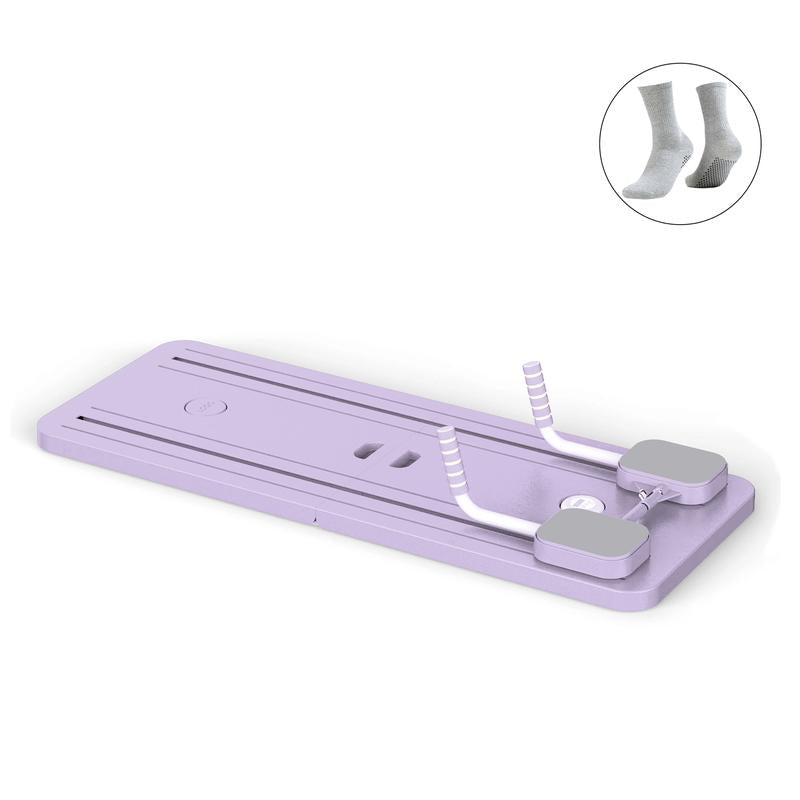 UMAY Multi-Functional Ab Exercise Board, Home Pilates Reformer, Abs Workout Equipment for Abdominal & Core Strength Training, Exercise Board for Home Gym Fitness，Foldable, Lightweight and Efficient